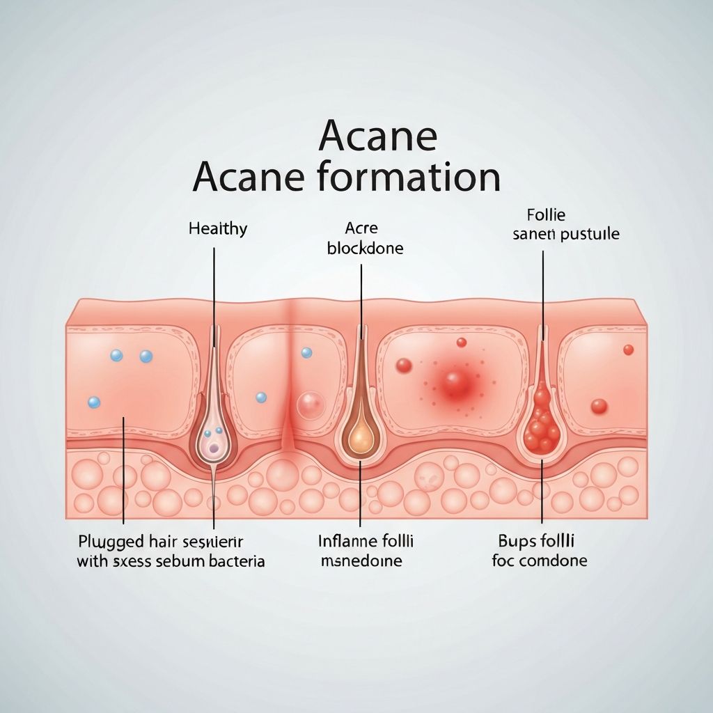 simptomi akni na koži