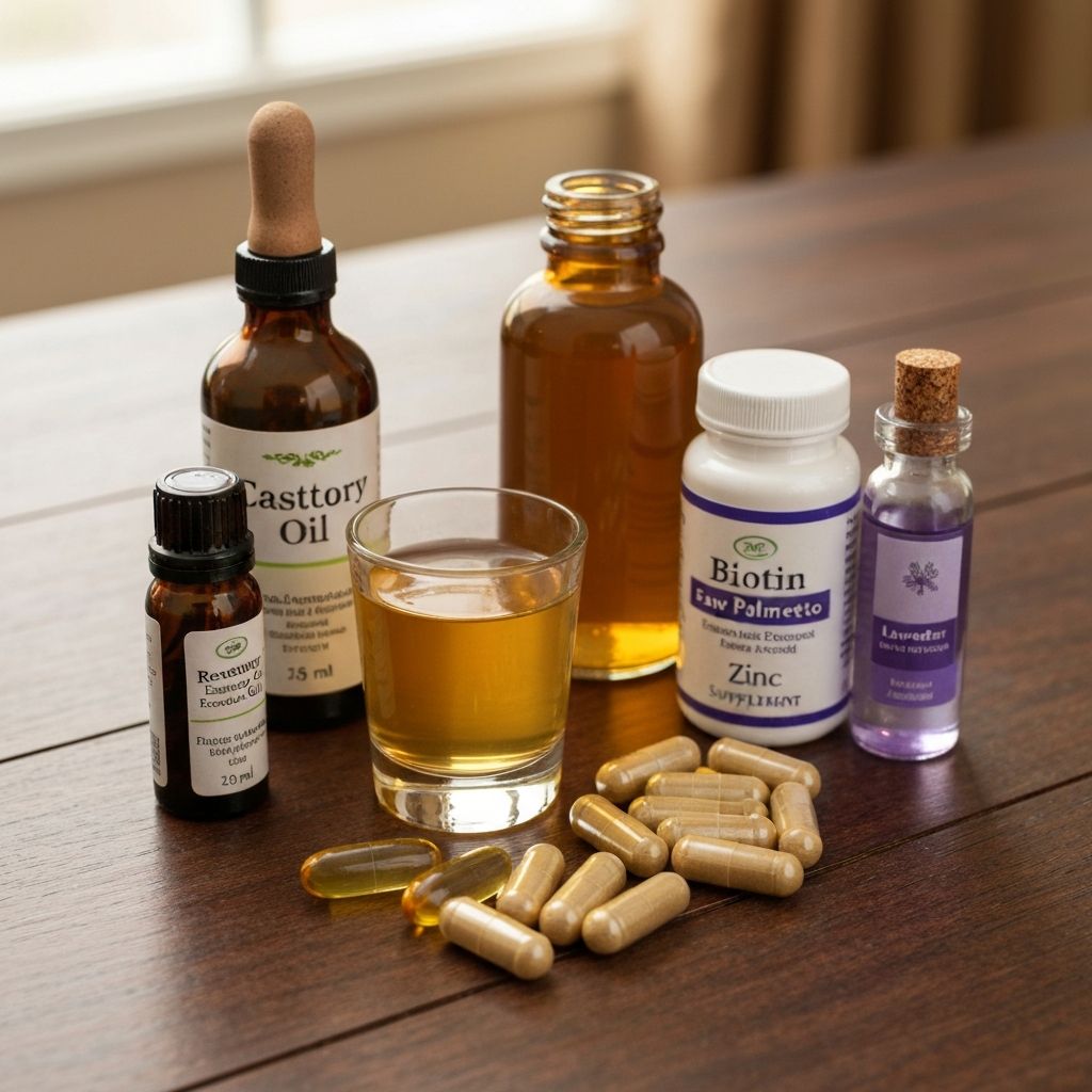 Prirodni pripravci za potporu ponovnom rastu kose kod alopecije areate