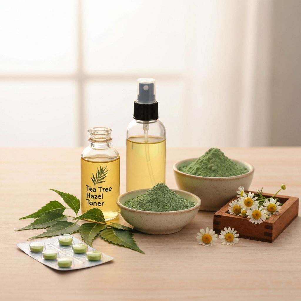 prirodni lijek za bubuljice – prirodni sastojci