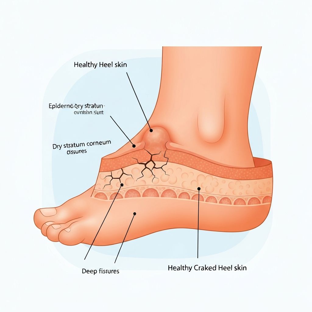 simptomi ispucalih peta na koži