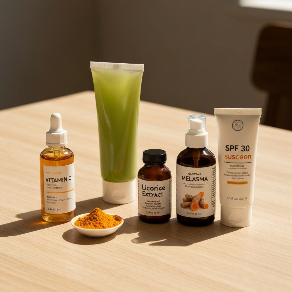 Prirodni lijek za melasmu – prirodni sastojci