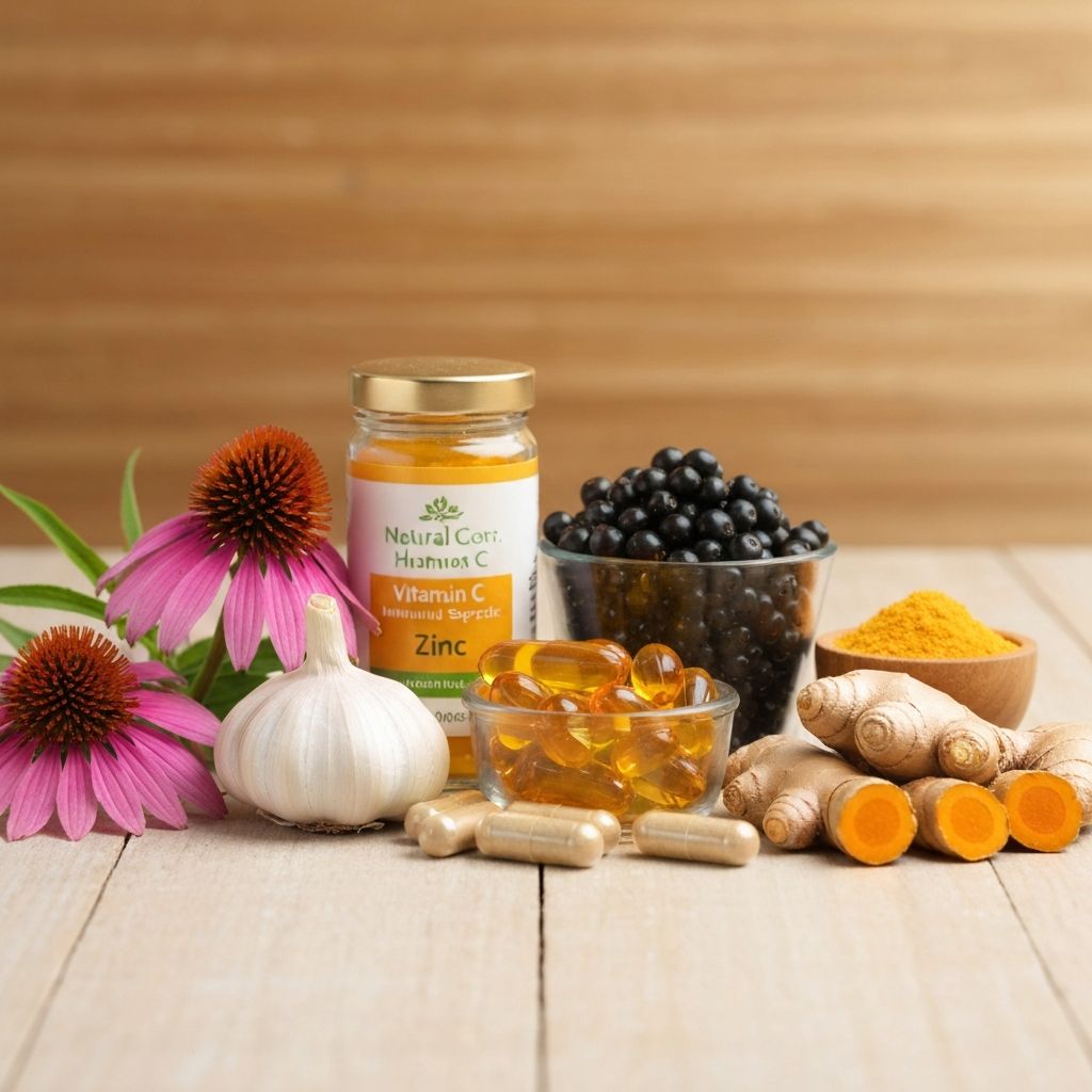 Prirodni sastojci za jačanje imuniteta: echinacea, bazga, vitamin C, cink