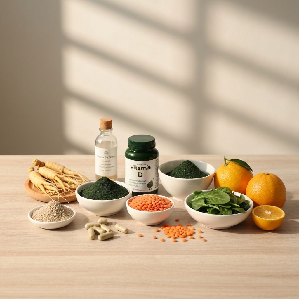 Prirodni sastojci za jačanje slabog organizma: spirulina, ginseng, vitamini