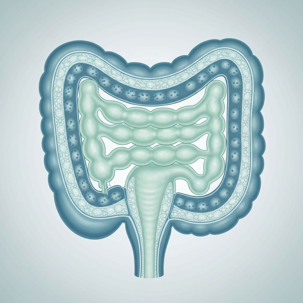 sluz u stolici ilustracija crijeva