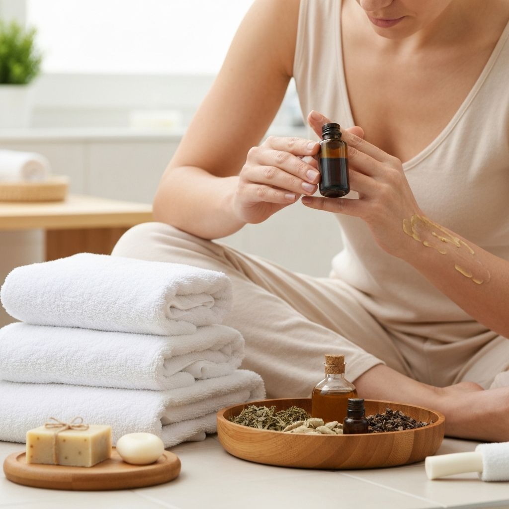 Priprema prirodnih sredstava za ublažavanje kožnih simptoma šuge