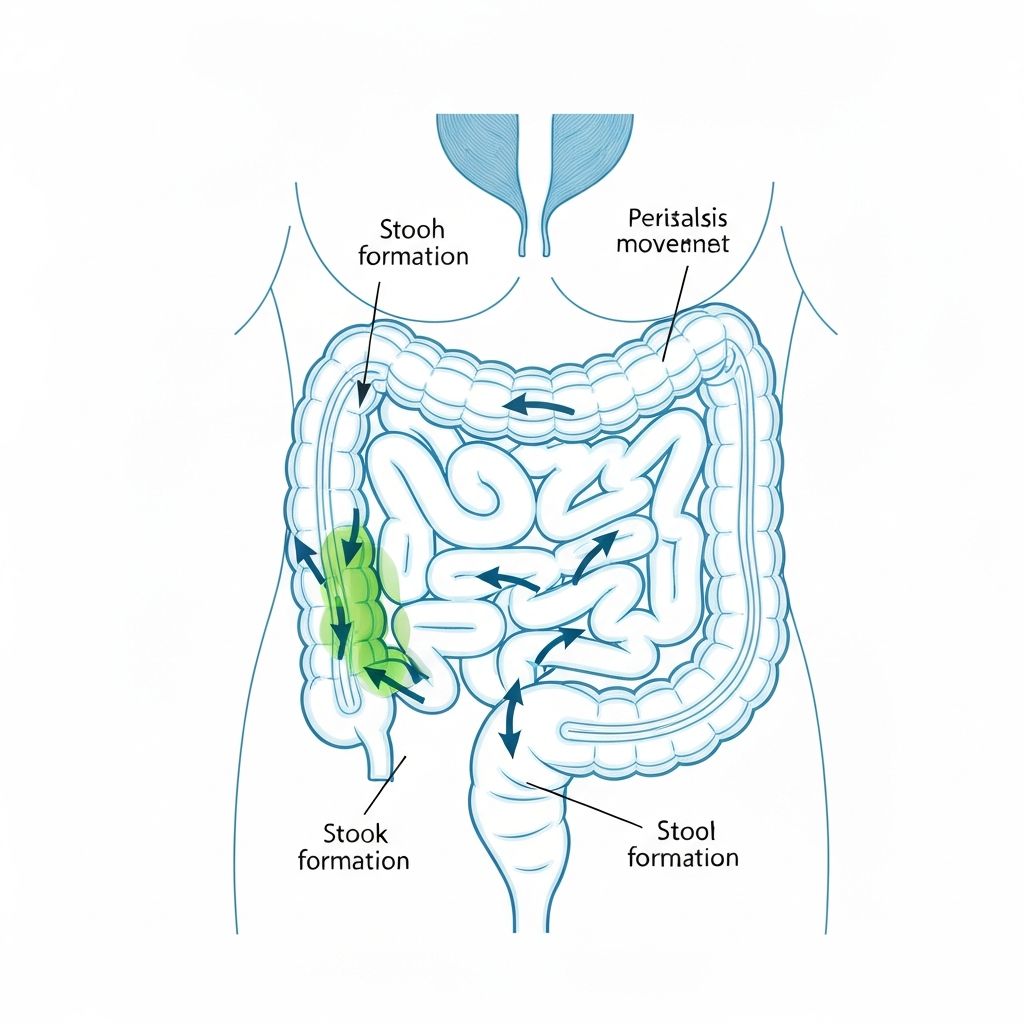 zatvor ilustracija probavnog sistema
